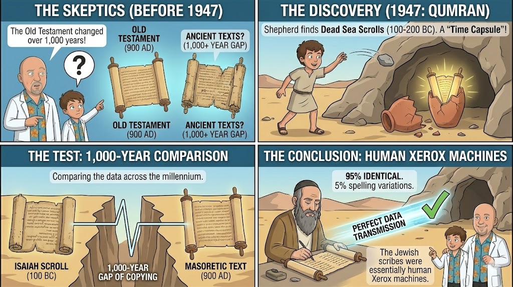 Dead Sea Scrolls — Biblical Checksum Verification image